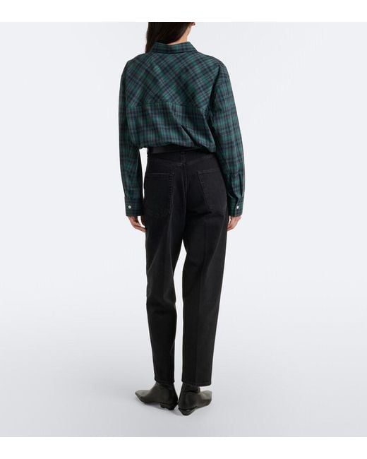 Agolde Black '80S Straight Jeans