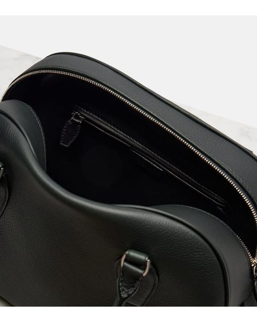 The Row Black Tote Bag India 12 Aus Leder