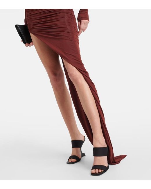 Rick Owens Gathered Maxi Skirt