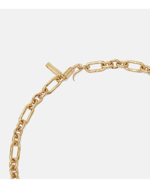 ALÉMAIS Metallic Charm Chain Necklace