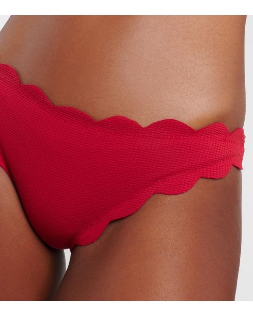 Slip bikini Antibes di Marysia Swim in Red