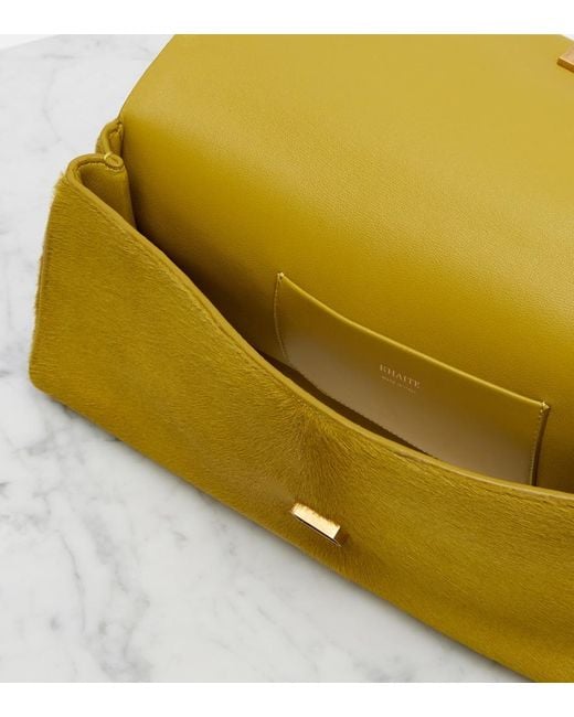 Clutch Audrey di Khaite in Yellow