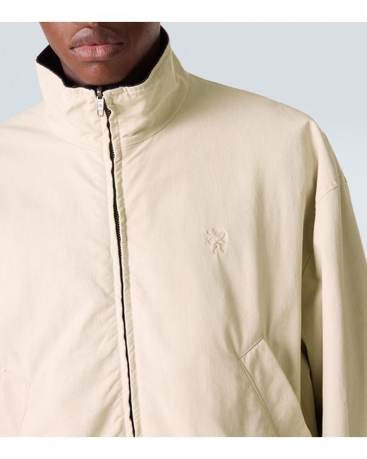 Balenciaga Natural Reversible Cotton-Blend Blouson Jacket for men