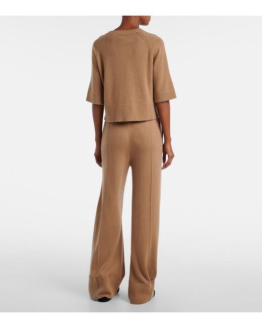 Jardin Des Orangers Brown Wool And Cashmere Sweater