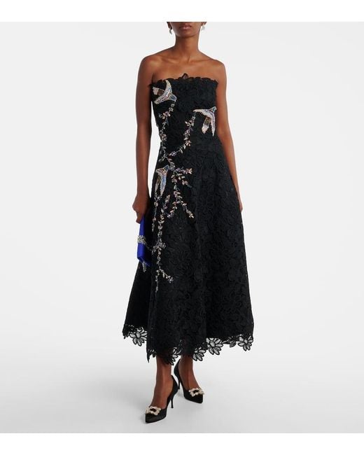 Abito Midi di Costarellos in Black