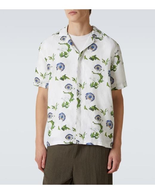 Camicia Maitan di Orlebar Brown in Multicolor da Uomo
