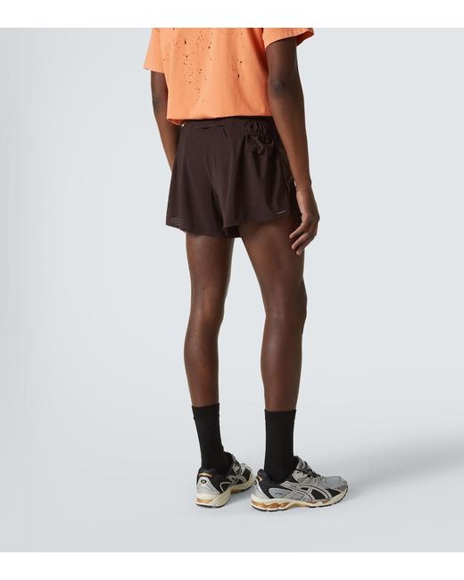 Satisfy Brown Space-O 2.5 Distance Running Shorts for men