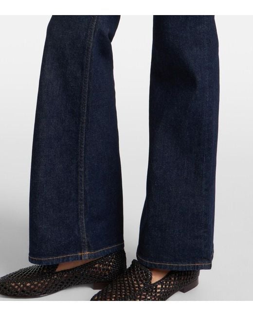 Ulla Johnson Blue Lou Flared Jeans