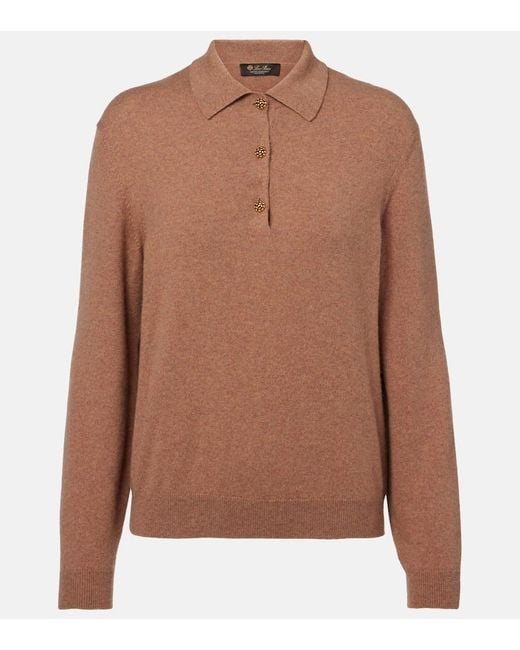 Polo De Cachemir Loro Piana de color Brown
