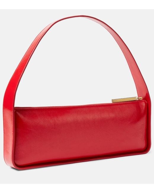 Khaite Red Schultertasche Lori Aus Leder