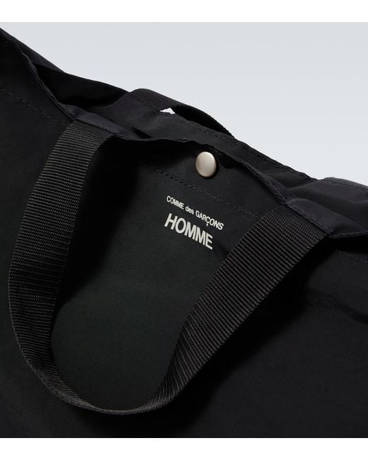 Comme des Garçons Black Grosgrain Tote Bag for men