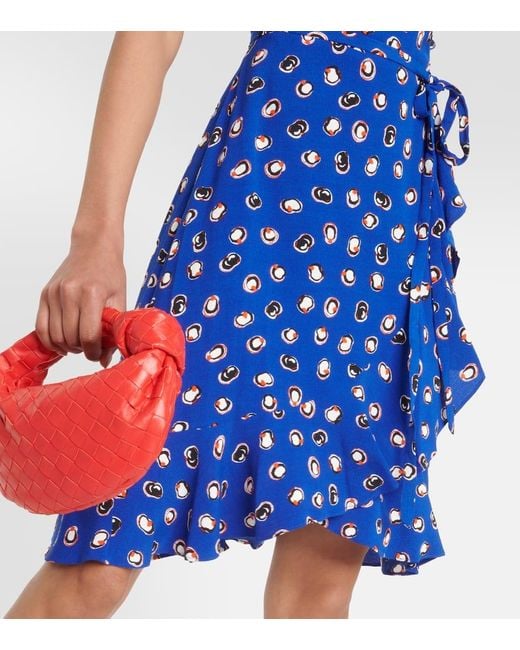 Diane von Furstenberg Blue Duncan Dress By Diane Von Furstenberg
