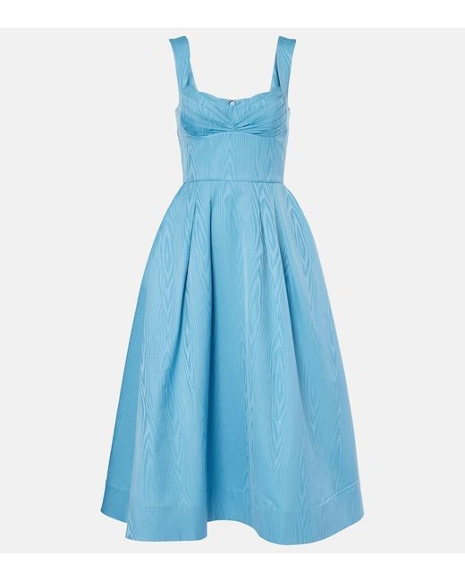 Rebecca Vallance Blue Cielo Midi Dress