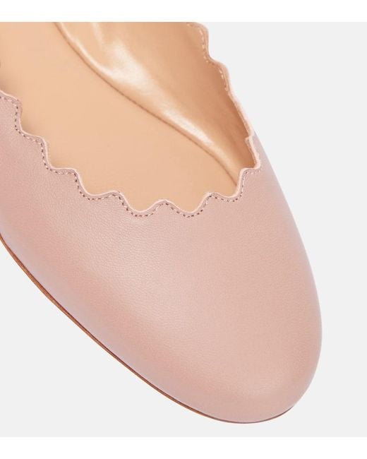 Ballerine Lauren Rosa Taglia 100% Pelle Di Agnello di Chloé in Pink