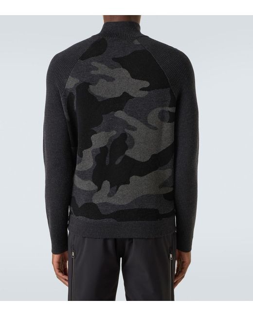 Bogner Black Reso Virgin Wool Sweater for men
