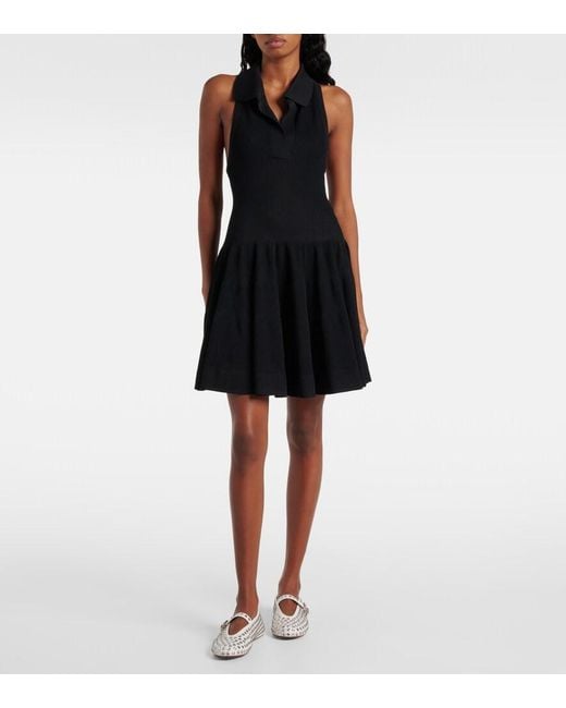 Alaïa Black Short Dresses