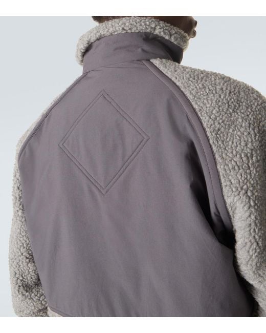 Canada Goose Gray Westport Fleece Jacket for men