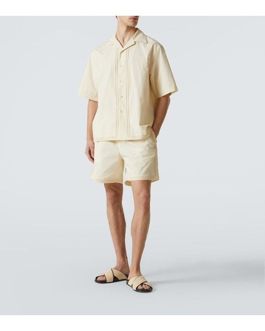 Commas Natural Cotton Shorts for men