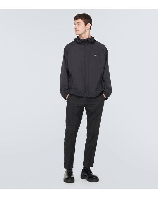Dolce & Gabbana Black Technical Jacket for men