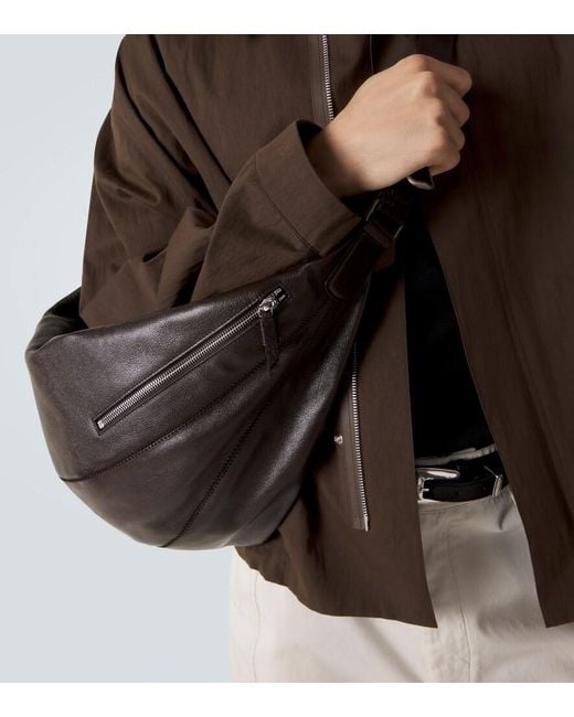 Borsa Quiver Clip di Lemaire in Black da Uomo