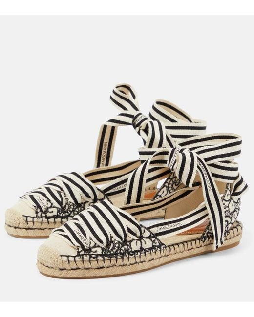 Zimmermann Metallic Espadrilles Sol