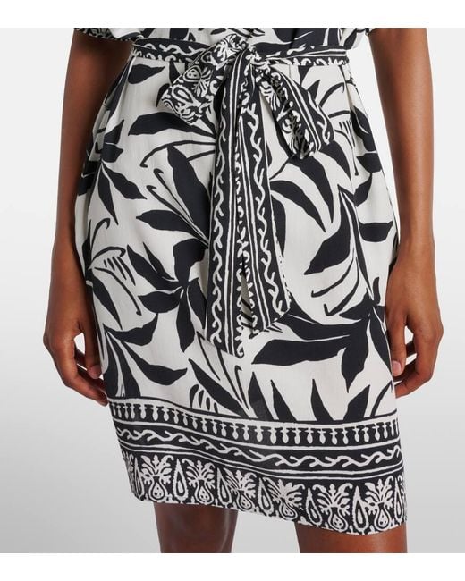 Velvet Black Vanessa Printed Shirt Dress