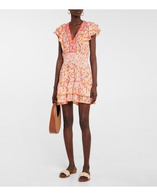 Poupette Pink Camila Floral Minidress