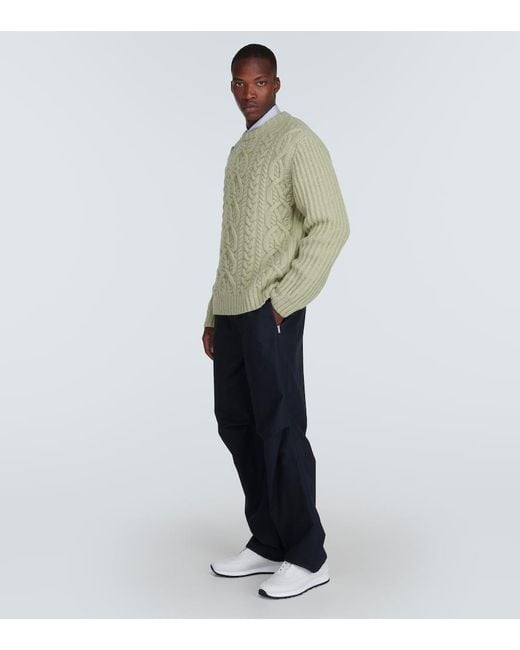 John Lobb Sneakers Foundry Ii Aus Leder in White für Herren