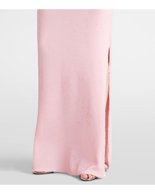 Rodarte Pink Robe Mit Pailletten