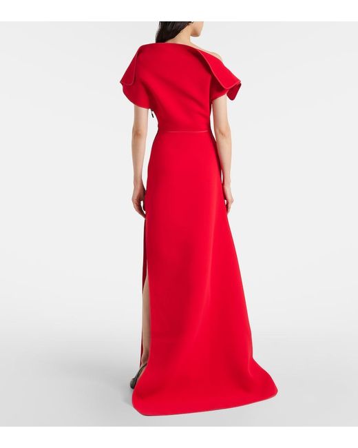 Maticevski Red Absolve Draped Gown