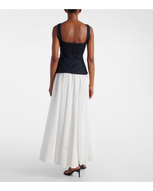 Jonathan Simkhai White Jolynn Maxi Dress