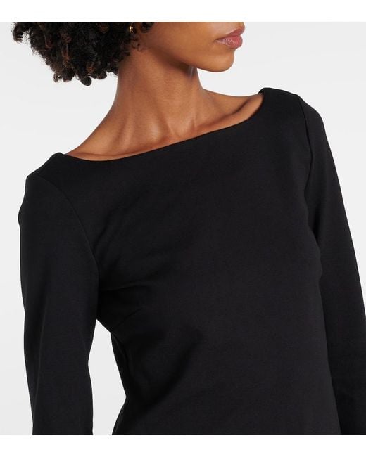 Staud Black Paige Top