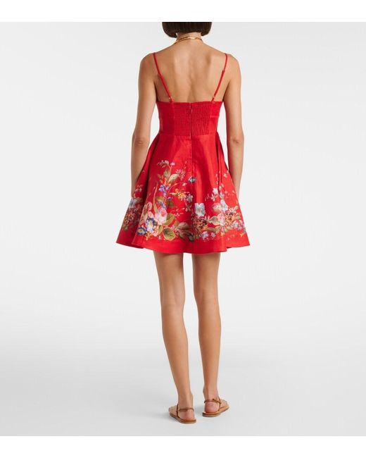 Zimmermann Red Short Dresses