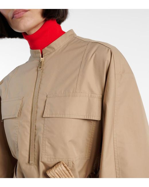 Abito Midi di Moncler in Natural