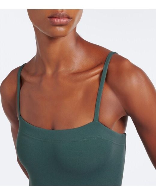 Eres Green Aquarelle Swimsuit