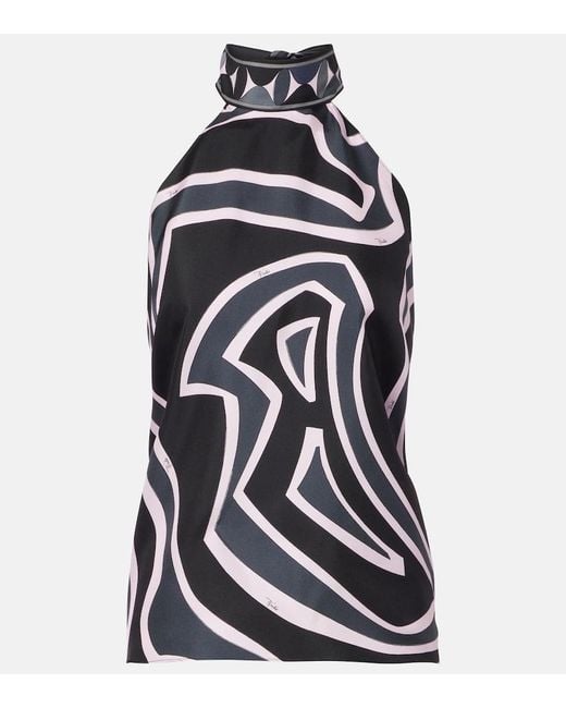 Top Iride di Emilio Pucci in Black