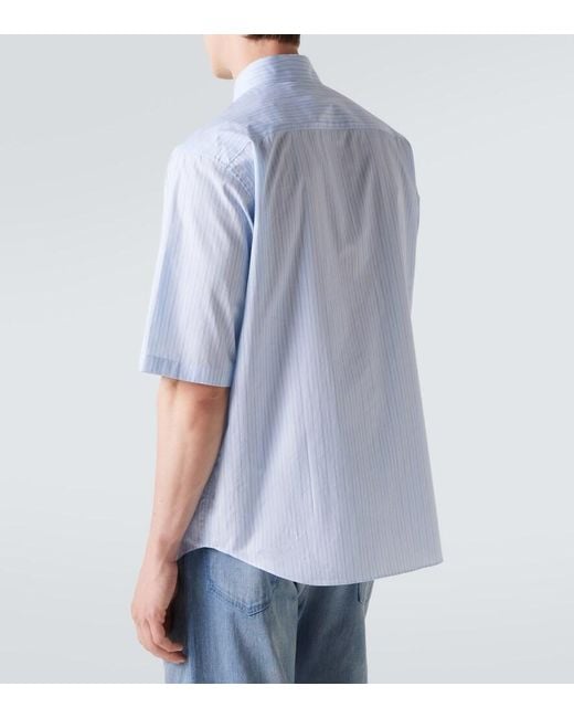 Camicia di Auralee in Blue da Uomo