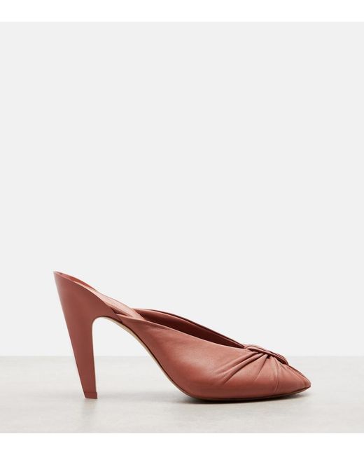 Chloé Pink Suzie Heeled Mule