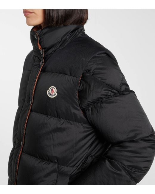 Moncler Black Verone Reversible Down Jacket