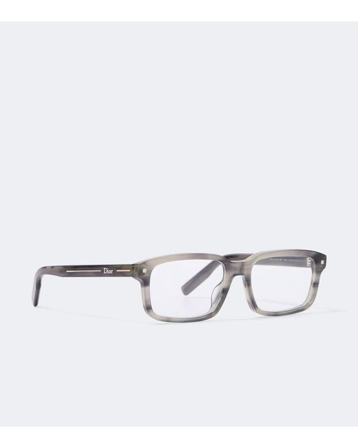 Dior Metallic Dior Line S2I Rectangular Glasses for men