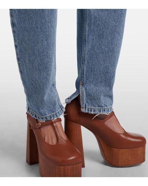 Chloé Blue Tapered Jeans