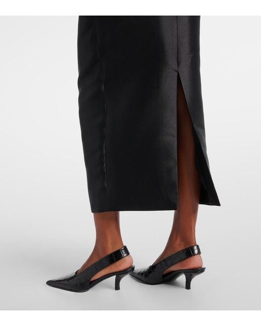 Solace London Black Ellison One-Shoulder Cocktail Dress