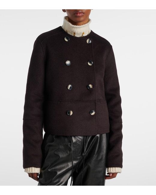 Proenza Schouler Black Label Courtney Wool-Blend Jacket