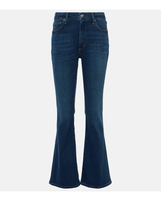Citizens of Humanity Blue Lilah High-rise Bootcut Jeans