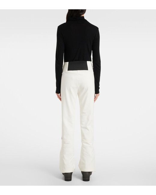 Fusalp White Tipi Iii Bootcut Ski Pants