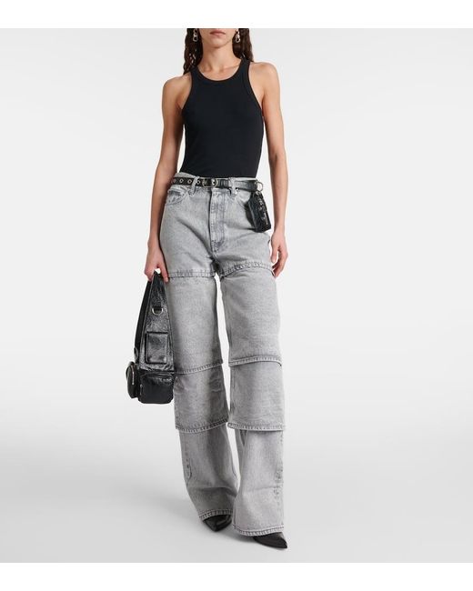 Jeans rectos Multi Cuff Y. Project de color Gray
