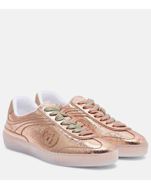 Gucci Pink G75 Trainers