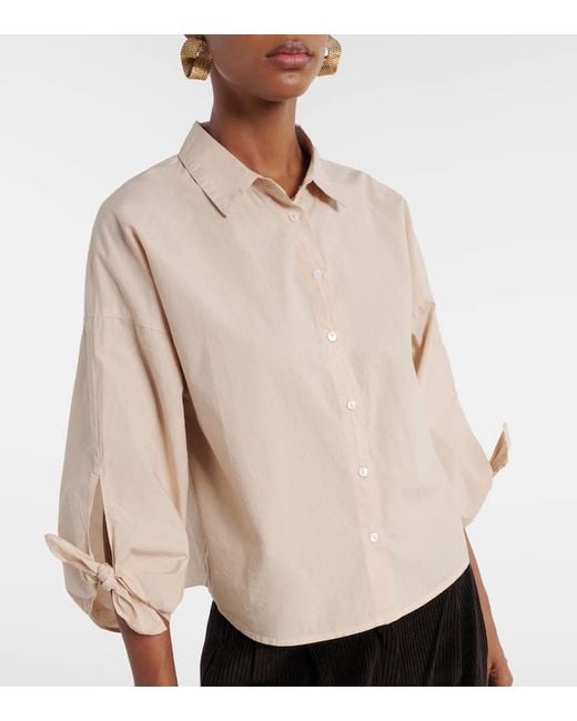Velvet Natural Arlette Cotton Shirt