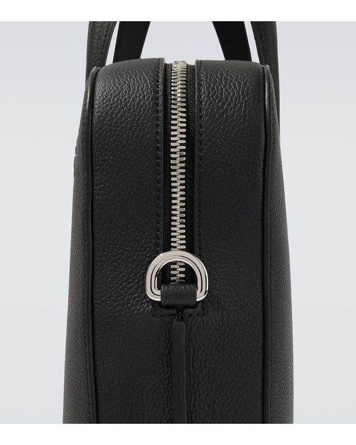 Loewe Black Goya Leather Briefcase for men
