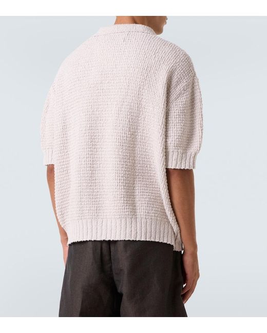 Polo En Coton Commas pour homme en coloris Pink